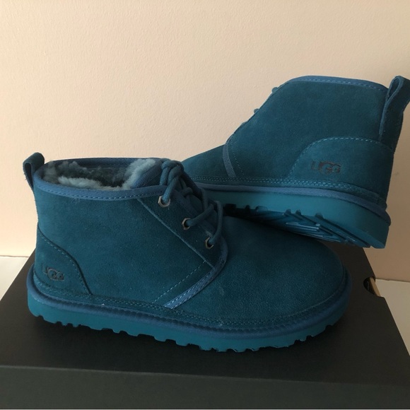 UGG Australia Neumel Chukka suede leather fur Boot. Size: 8, 9 - Picture 5 of 13